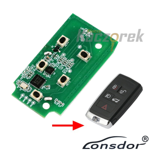 Lonsdor 008 - JL-KY5 - Land Rover / Jaguar 2018-2022 315 MHz - płytka PCB